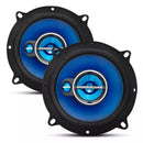 Alto Falantes Hurricane Triaxiais 5 Polegadas 50W – Par – Instalado