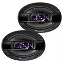 Alto Falantes 6×9 Pioneer TS-6960BR 100W – Instalado