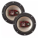 Alto Falantes Bravox 6 Polegadas 50W – Par – Instalado