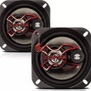 Alto Falantes Bravox Triaxiais 4 Polegadas 40W – Par – Instalado