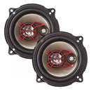 Alto Falantes Bravox Triaxiais 5 Polegadas – Par – Instalado