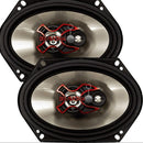 Alto Falantes Bravox Triaxiais 5×7 – 40W – Par – Instalado