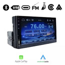 Central Multimídia H-Tech 1din – tela 7 polegadas – CarPlay / Android Auto (via cabo)- Instalado
