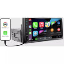 Central Multimídia H-Tech 1din – tela 7 polegadas – CarPlay / Android Auto (via cabo)- Instalado